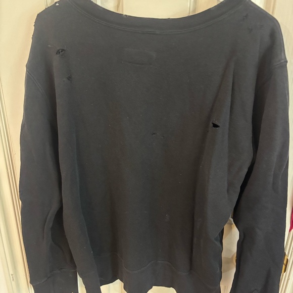Current/Elliot sweatshirt black - holes are apart of the designe - Picture 4 of 4